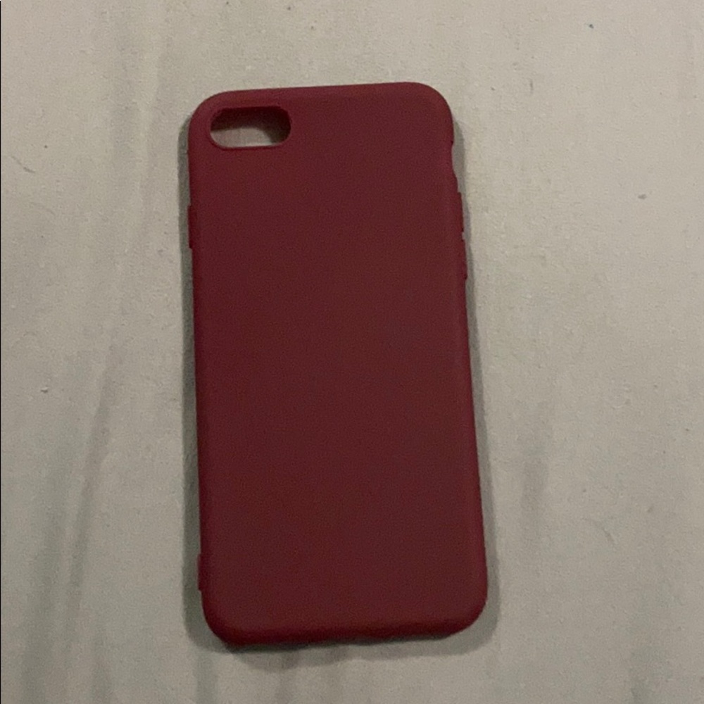 Maroon iPhone 8 case
